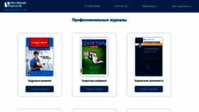 What Profiz.ru website looked like in 2023 (This year)