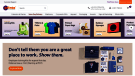 What Printo.in website looked like in 2023 (3 years ago)