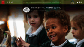 What Prattsbottomprimary.co.uk website looked like in 2023 (This year)