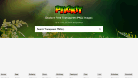 What Pngkit.com website looked like in 2023 (This year)