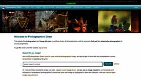 What Photographersdirect.com website looked like in 2023 (This year)