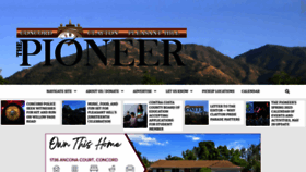 What Pioneerpublishers.com website looked like in 2023 (This year)
