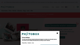 What Photobox.com.au website looked like in 2023 (This year)