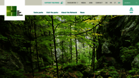 What Parks.swiss website looked like in 2023 (This year)