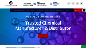 What Pure-chemical.com website looked like in 2023 (This year)