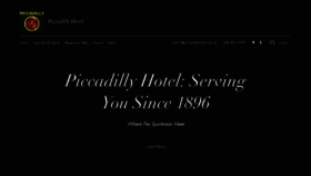 What Piccadillyhotelkalgoorlie.com website looked like in 2023 (This year)