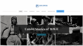 What Pacificatrocities.org website looked like in 2023 (This year)