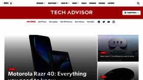 What Pcadvisor.co.uk website looked like in 2023 (This year)
