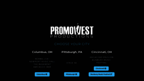 What Promowestlive.com website looked like in 2023 (This year)