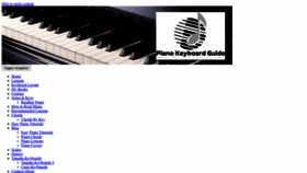 What Piano-keyboard-guide.com website looked like in 2023 (This year)