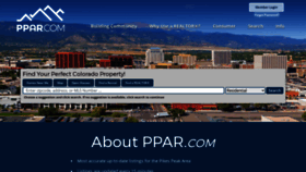 What Ppar.com website looked like in 2023 (This year)