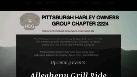 What Pittsburghhog.com website looked like in 2023 (This year)