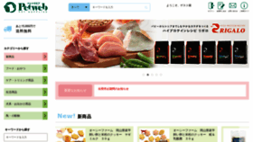 What Petweb.jp website looked like in 2023 (This year)