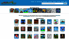What Physicsgames.net website looked like in 2023 (This year)
