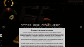 What Perugina.com website looked like in 2023 (This year)