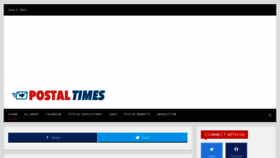 What Postaltimes.com website looked like in 2023 (This year)