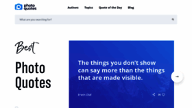 What Photoquotes.com website looked like in 2023 (This year)