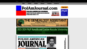 What Polamjournal.com website looked like in 2023 (This year)