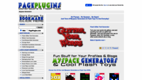 What Pageplugins.com website looked like in 2023 (This year)