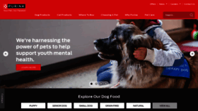 What Purina.com website looked like in 2023 (This year)