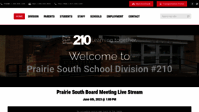 What Prairiesouth.ca website looked like in 2023 (This year)