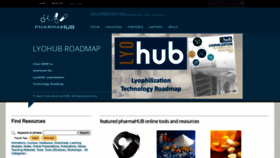 What Pharmahub.org website looked like in 2023 (This year)