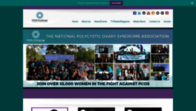 What Pcoschallenge.org website looked like in 2023 (This year)