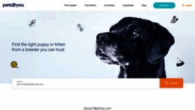What Pets4you.com website looked like in 2023 (2 years ago)