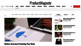 What Productmagnate.com website looked like in 2023 (This year)