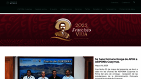 What Puertodeguaymas.com website looked like in 2023 (This year)
