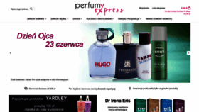 What Perfumyexpress.pl website looked like in 2023 (This year)