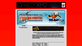 What Peopleferret.com website looked like in 2023 (This year)