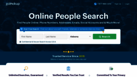 What Peoplerecords.com website looked like in 2023 (This year)