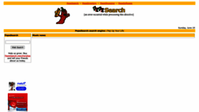 What Pepesearch.com website looked like in 2023 (This year)