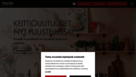 What Puustelli.fi website looked like in 2023 (This year)