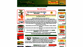 What Playwinlottery.com website looked like in 2023 (This year)