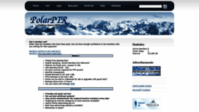 What Polarptr.com website looked like in 2023 (This year)