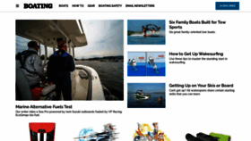 What Powerboatmag.com website looked like in 2023 (This year)