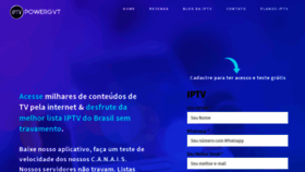 What Powergvt.com.br website looked like in 2023 (This year)