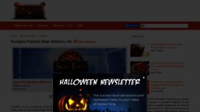 What Pumpkinpatches.com website looked like in 2023 (This year)