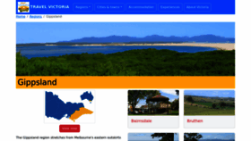 What Promcountrytourism.com.au website looked like in 2023 (This year)