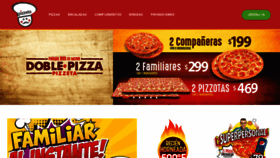 What Pizzeta.com.mx website looked like in 2023 (2 years ago)