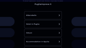 What Pugliaimprese.it website looked like in 2023 (This year)