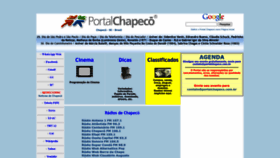 What Portalchapeco.com.br website looked like in 2023 (This year)