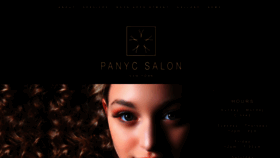 What Panycsalon.com website looked like in 2023 (This year)