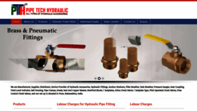 What Pipetechhydraulic.com website looked like in 2023 (This year)