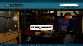 What Peter-mooney.com website looked like in 2023 (This year)