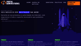 What Portaladministravel.com.br website looked like in 2023 (2 years ago)
