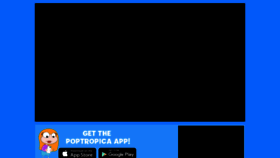 What Poptropica.com website looked like in 2023 (2 years ago)