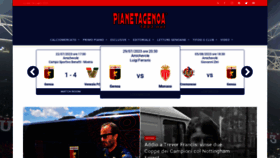 What Pianetagenoa1893.net website looked like in 2023 (This year)